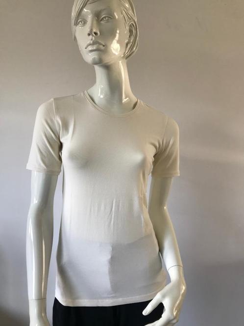 Mooi T-shirt van Erny van Reijmersdal maat S, Kleding | Dames, T-shirts, Zo goed als nieuw, Maat 36 (S), Beige, Korte mouw, Ophalen of Verzenden