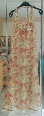 Meek Muchacha jurk zomer beige roze wit bloemen, Kleding | Dames, Muchacha, Beige, Ophalen of Verzenden, Zo goed als nieuw