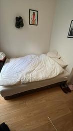Boxspring 160cm met Matras en Topper, Tweepersoons, Ophalen of Verzenden, Zo goed als nieuw, 200 cm