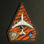 NATO AWACS Tigers Flying Squadron 1 Patch, Ophalen of Verzenden, Luchtmacht, Nederland, Embleem of Badge