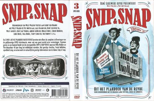 DVD  Box Snip en Snap, Cd's en Dvd's, Dvd's | Cabaret en Sketches, Zo goed als nieuw, Stand-up of Theatershow, Alle leeftijden