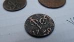 3 VOC munten 1790, Ophalen of Verzenden, Vóór koninkrijk, Overige waardes, Losse munt