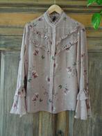 Floral bloemen AMISU blouse maat M, Kleding | Dames, Blouses en Tunieken, Ophalen of Verzenden, Zo goed als nieuw, Maat 38/40 (M)