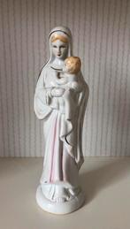 Antiek beel van Maria met kind 20 cm hoog, Antiek en Kunst, Antiek | Religie, Ophalen of Verzenden