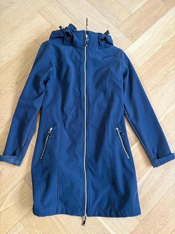 Jas lang blauw dames maat XS beschikbaar voor biedingen