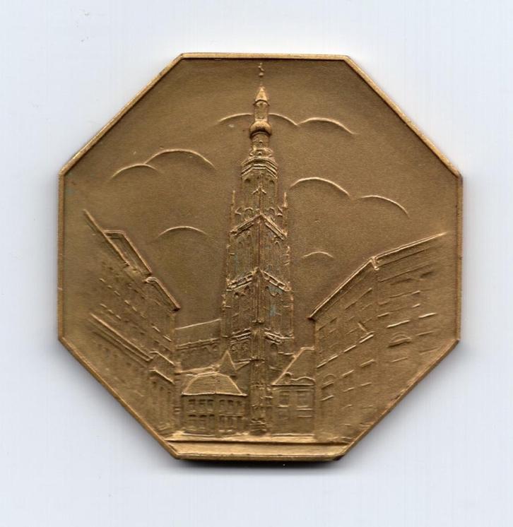 Penning Kynologenclub "De Baronie" Breda, Postzegels en Munten, Penningen en Medailles, Overige materialen, Nederland, Ophalen of Verzenden