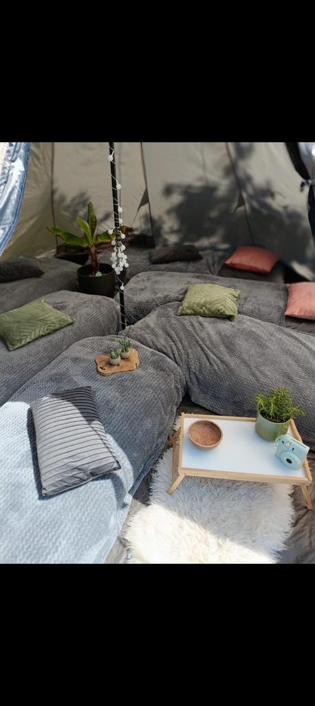 Tipi tent te huur, Caravans en Kamperen, Tenten, meer dan 6, Gebruikt, Ophalen