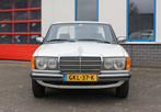 Mercedes-Benz 200-280 (W123) 240 D | Super origineel | 1e ei, Leder en Stof, Wit, Bedrijf, Blauw
