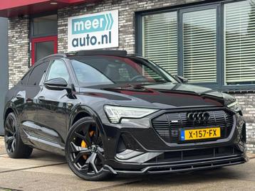 Audi E-tron Sportback 55 S-LINE VOL! RS-ZETELS l NIGHTVISION beschikbaar voor biedingen