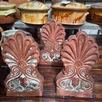 Bijzonder!! Terracotta dakornament/dakpan/ornament/nokpan, Ophalen
