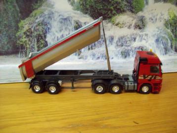 Tekno - Mercedes V8 - met 2 assige Meiller Kipper beschikbaar voor biedingen