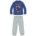 Super Mario Pyjama - Blauw/Grijs - Maat 98, Nieuw, Jongen, Ophalen of Verzenden, Nacht- of Onderkleding