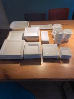 Pillivuyt Porselein Serviescollectie, 44 stuks, Huis en Inrichting, Keuken | Servies, Ophalen, Zo goed als nieuw, Bord(en), Overige stijlen