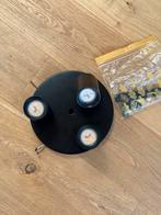 Ikea Nymane Plafondspot 3 Spots Zwart, Huis en Inrichting, Lampen | Plafondlampen, Ophalen, Zo goed als nieuw, Metaal