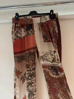 Zara broek met leuke print maat l, Kleding | Dames, Broeken en Pantalons, Maat 38/40 (M), Bruin, Zara, Ophalen of Verzenden