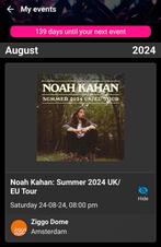 1 ticket Noah Kahan Ziggo Dome, Tickets en Kaartjes, Concerten | Pop, Augustus, Eén persoon