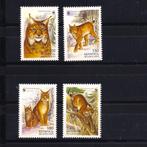 lynx serie Belarus WWF 2000 postfris, Verzenden, Postfris, Dier of Natuur