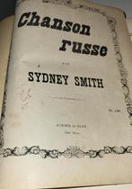 Chanson Bladmuziek boek retro Antiek., Muziek en Instrumenten, Bladmuziek, Ophalen of Verzenden, Gebruikt, Overige soorten, Klassiek