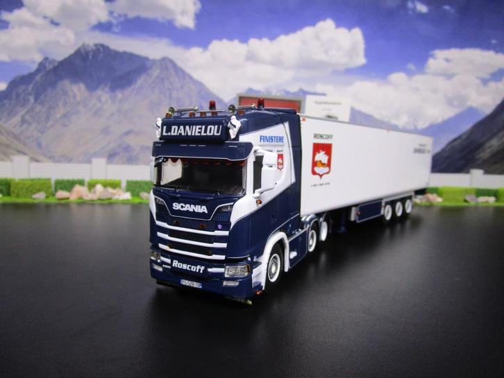 Wsi 01-4573 Scania S Highline CS20H , L. Danielou, Hobby en Vrije tijd, Modelauto's | 1:50, Nieuw, Bus of Vrachtwagen, Wsi, Ophalen