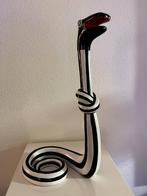 Niloc Pagen | Snake Standing Black White, Antiek en Kunst, Ophalen of Verzenden