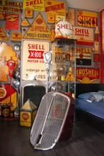deco garage radiator grill vintage oldtimer, Reclamebord, Gebruikt, Ophalen