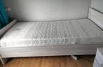 Eenpersoons bed, Huis en Inrichting, Slaapkamer | Bedden, Ophalen, 90 cm, Eenpersoons, Wit