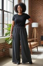 ✨️VERO MODA gestreepte broek - Maat XL - BUNDELKORTING‼️✨️, Blauw, Vero Moda, Maat 46/48 (XL) of groter, Ophalen of Verzenden