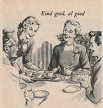 Retro reclame 1955 Nescafé eind goed al goed koffie, Verzamelen, Ophalen of Verzenden, Overige typen