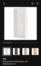 PAX Basiselement kledingkast wit 100x58x236 cm, Huis en Inrichting, Kasten | Kledingkasten, Ophalen, Overige materialen, 100 tot 150 cm