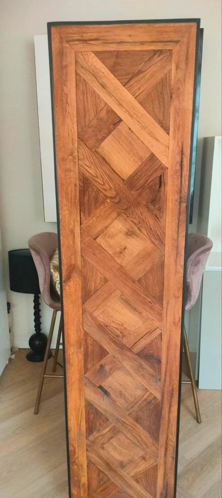 Richmond Side Table Mangohout & Smeedijzer, Huis en Inrichting, Kasten | Televisiemeubels, Zo goed als nieuw, Minder dan 100 cm