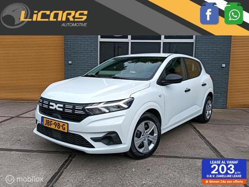 Dacia Sandero 1.0 TCe 90 CarPlay/cruise/PDC/all season bande, Auto's, Dacia, Bedrijf, Te koop, Sandero, ABS, Airbags, Airconditioning
