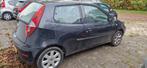 VERKOCHT! Fiat Punto 1.2 3DR 2004 Zwart Airco 140dkm, Voorwielaandrijving, 1242 cc, 4 cilinders, 400 kg