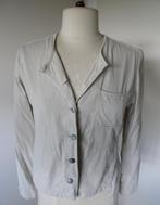 RIB BLOUSE / JASJE VAN THE BARN MAAT 38, Kleding | Dames, Blouses en Tunieken, Maat 38/40 (M), Beige, Ophalen of Verzenden, Zo goed als nieuw