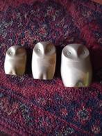 3 koperen uiltjes, Antiek en Kunst, Antiek | Koper en Brons, Ophalen of Verzenden