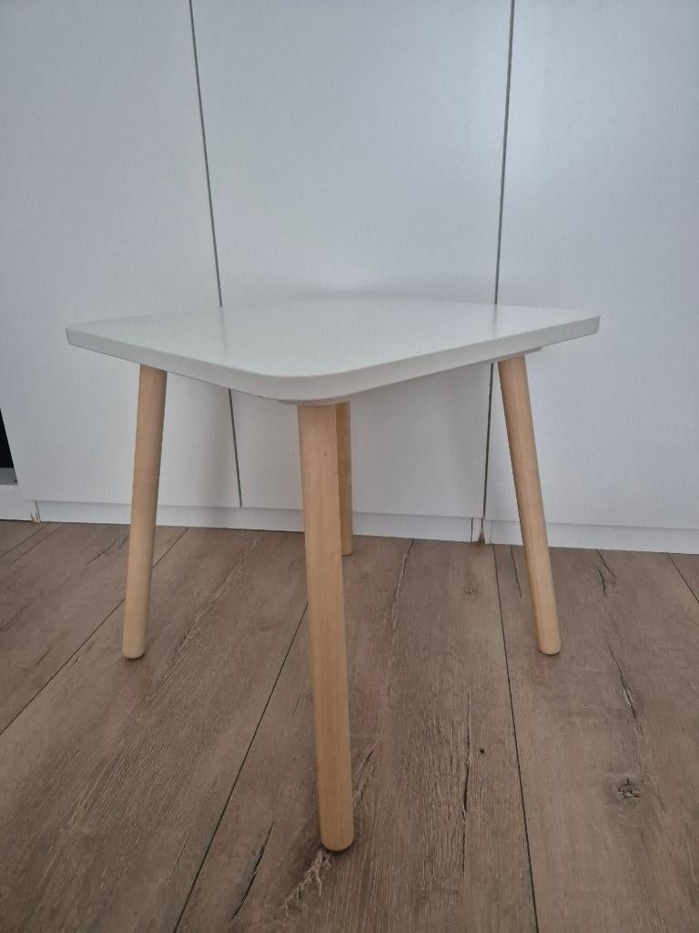 Petite Amélie peutertafel wit/hout, Ophalen, Zo goed als nieuw, Tafel(s)
