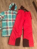 skipakmeisje maat 152 ski jas broek  pak, Meisje, Sport- of Zwemkleding, Ophalen of Verzenden, Zo goed als nieuw