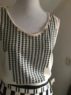 Ecru kleurig zijden top van Gustav maat 40, Kleding | Dames, Maat 38/40 (M), Verzenden, Beige, Zo goed als nieuw