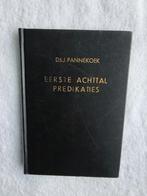 Ds. J. Pannekoek - Eerste achttal predikaties, Boeken, Ophalen of Verzenden