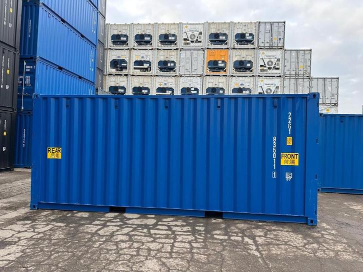 VERNOOY 20FT 8.6 RAL5010 DOUBLE DOOR, Zakelijke goederen, Machines en Bouw | Keten en Containers