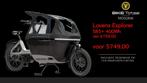 Lovens Explorer S85+ bakfiets nieuw aanbieding regenhuif/LED, 3 kinderen, Huif, Nieuw, Ophalen