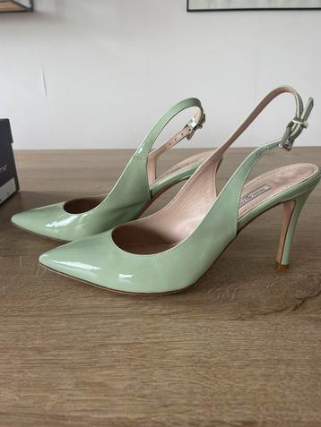 Guglielmo Rotta Slingbacks licht groen - maat 37 beschikbaar voor biedingen