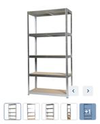 2 stuks Metalen stellingkast, Huis en Inrichting, Kasten | Stellingkasten, Ophalen of Verzenden, Zo goed als nieuw