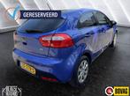 Kia Rio 1.2 CVVT Plus Pack Led Airco Aux Nap, Euro 5, Gebruikt, Zwart, 4 cilinders