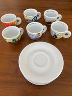6 espresso kopjes en schoteltjes van Ancap Warnecke, Nieuw, Ophalen of Verzenden, Overige stijlen, Kop(pen) en/of Schotel(s)