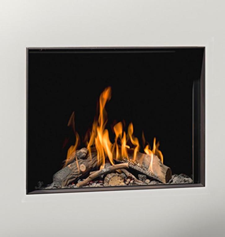 Bellfires Derby inbouwgashaard 80x63cm zeer mooi en zgan!, Huis en Inrichting, Haarden, Zo goed als nieuw, Gashaard, Ophalen