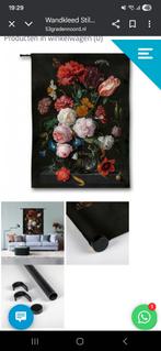 Wandkleed Stilleven met Bloemen, Huis en Inrichting, Ophalen, Zo goed als nieuw