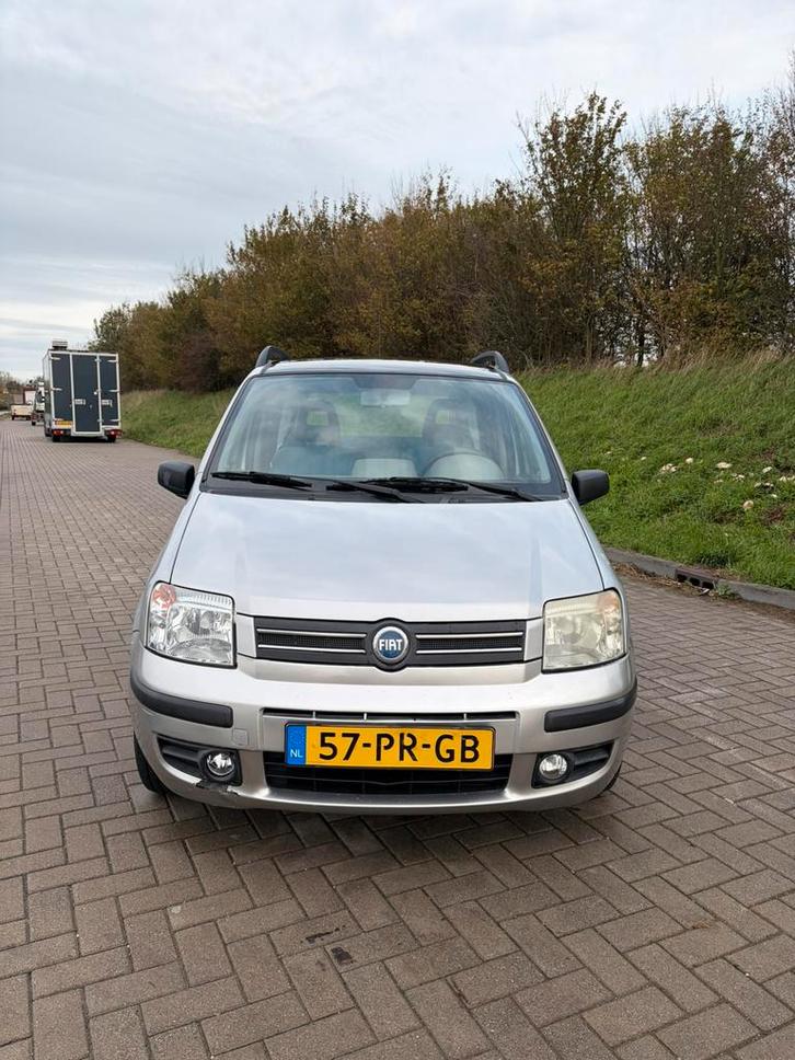 Fiat Panda 1.2 2004 Grijs, Auto's, Fiat, Bedrijf, Te koop, Panda, ABS, Airbags, Airconditioning, Centrale vergrendeling, Dakrails