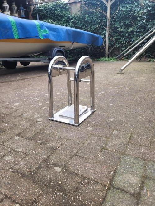 RVS Maststrijk installatie inclusief mastvoet, Watersport en Boten, Accessoires en Onderhoud, Zo goed als nieuw, Overige typen