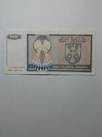 Bosnië 1000 dinara 1992, Ophalen of Verzenden, Overige landen