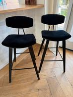2 x Woood barstoelen Senn, Huis en Inrichting, Ophalen, Met voetsteun, 60 tot 90 cm, Zo goed als nieuw